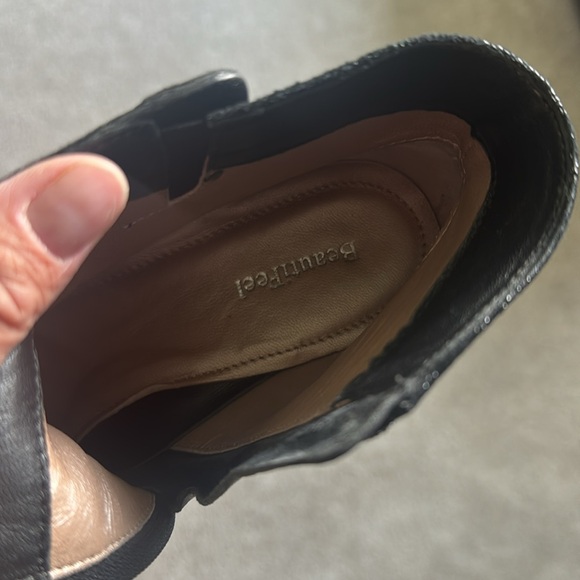 BeautiFeel booties size 39 black and silver acents - Picture 10 of 11